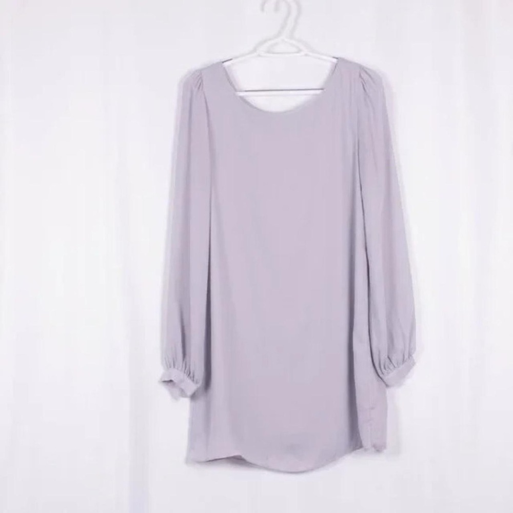 TOBI Medium Purple Long Sleeve Dress